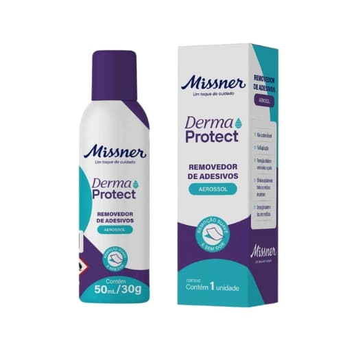 Removedor De Adesivo Curativo Derma Protect Aerossol 50ml - Missner