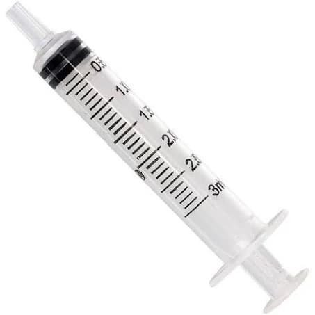 Seringa Hipodermica Luer Slip 5ml c/ 100 Unid - Procare