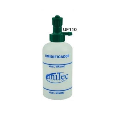Umidificador De Oxigenio em PVC 250ml Sem Máscara - Unitec