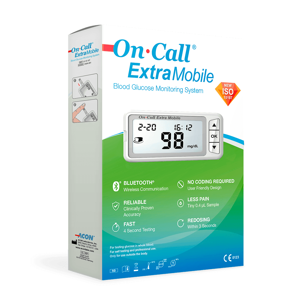 On Call® Extra Mobile monitor de glicemia