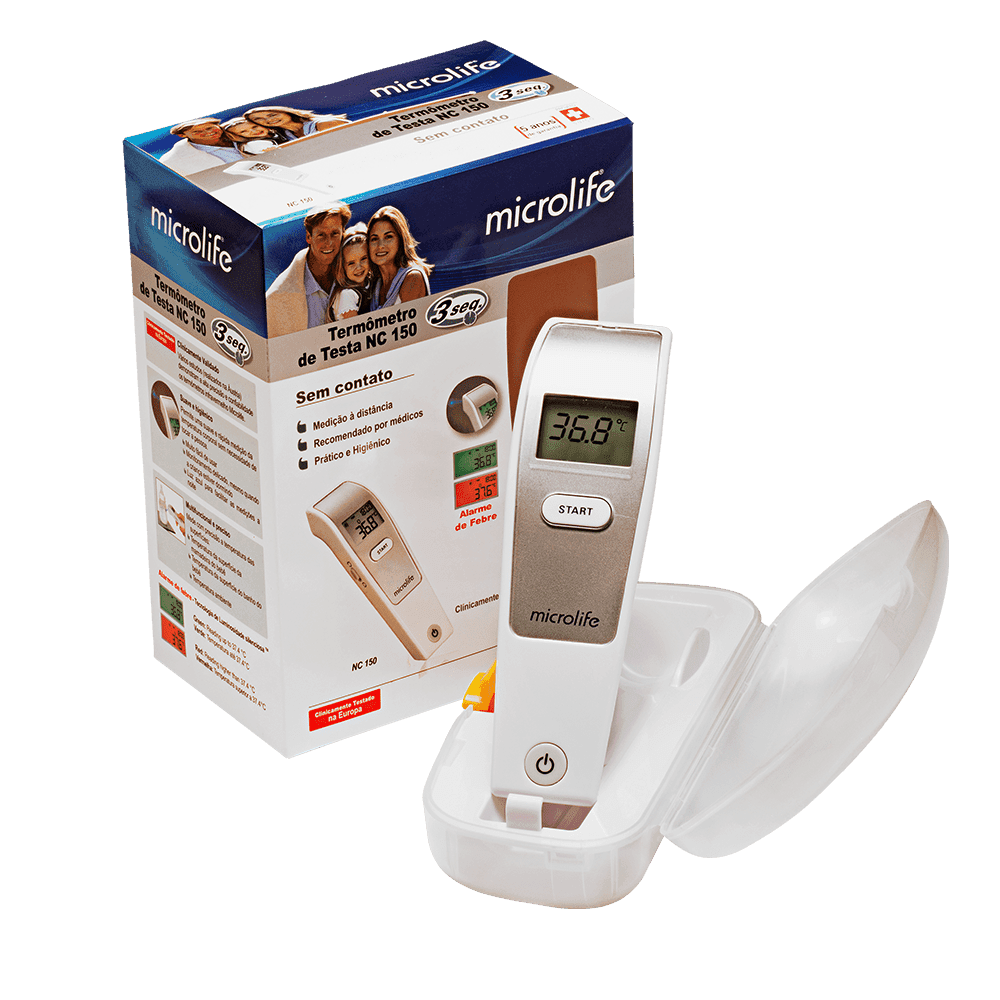 Microlife® Termômetro Digital NC 150 (Infravermelho Non-Contact) - MedLevensohn