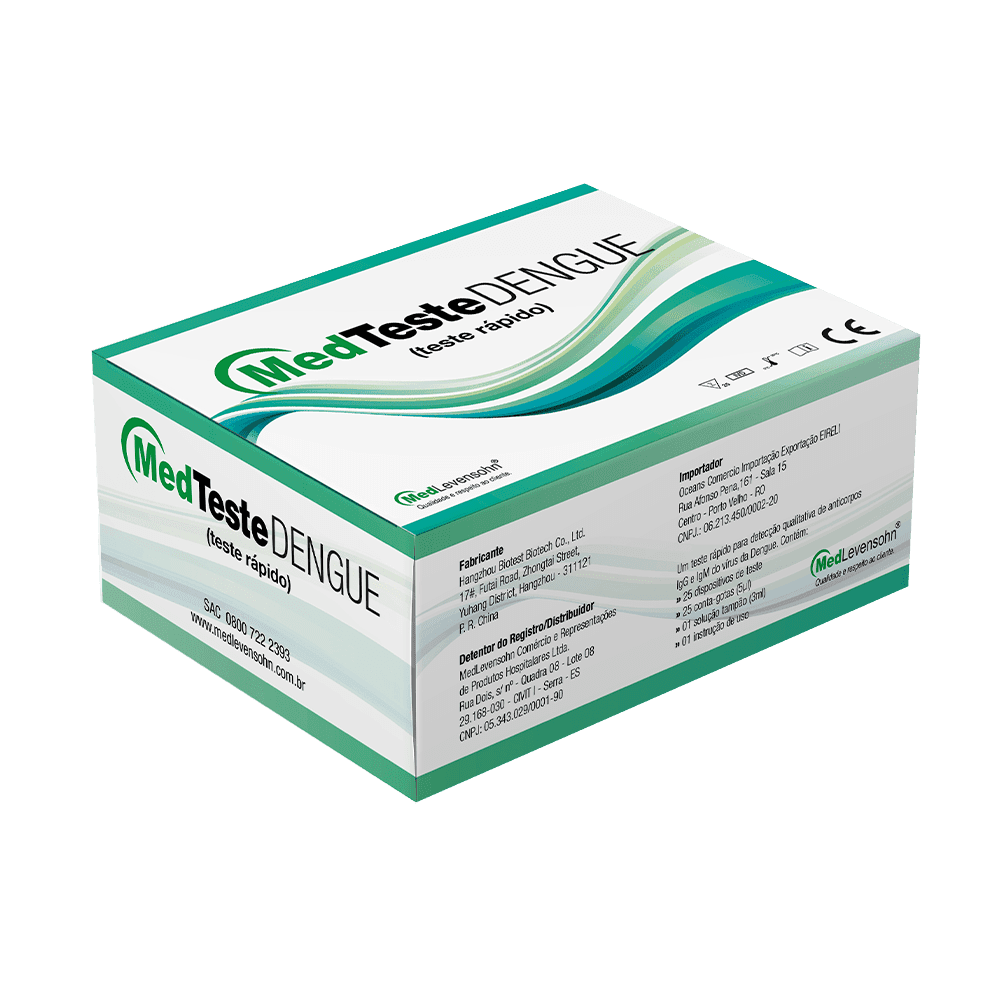 MedTeste Dengue IgG/IgM - Teste Rápido - MedLevensohn