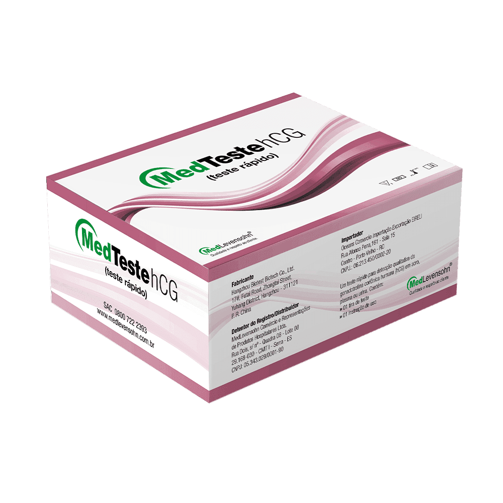 MedTeste Gravidez Tira de Teste - Autoteste - MedLevensohn