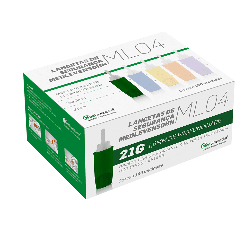 Lanceta de Segurança MedLevensohn® ML04 - MedLevensohn