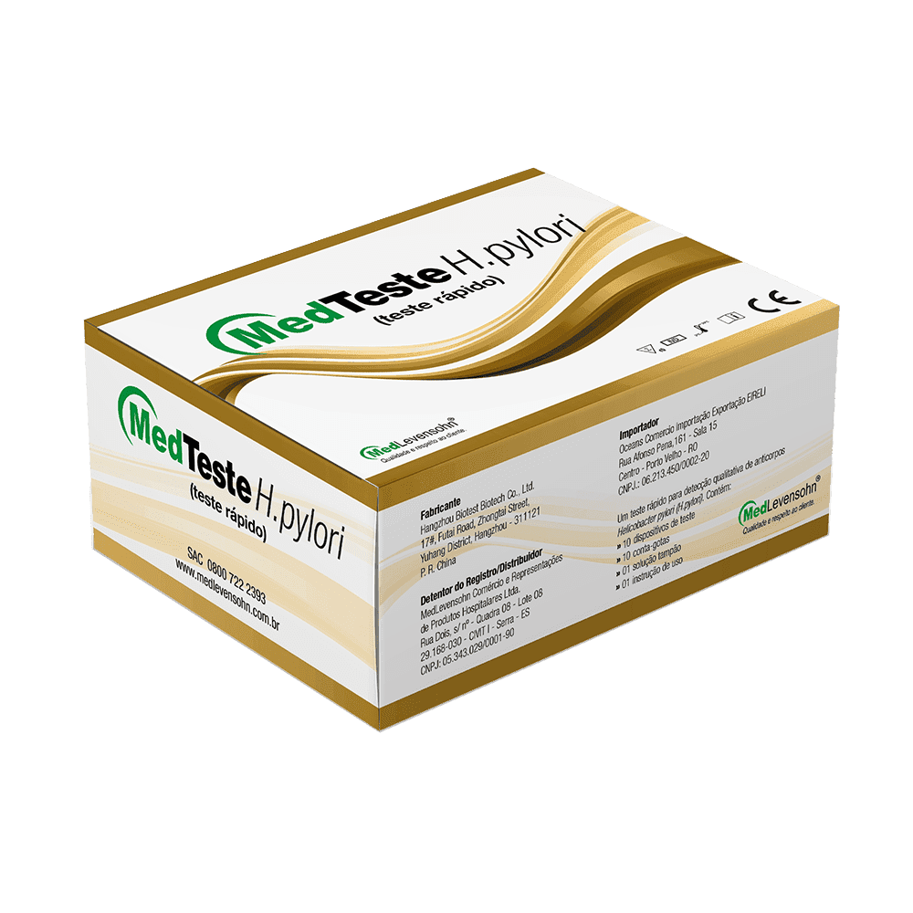 MedTeste H.pylori - Teste Rápido - MedLevensohn