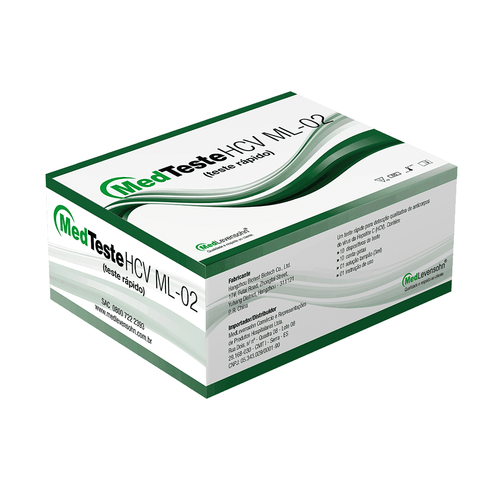 MedTeste HCV ML02 - Teste Rápido - MedLevensohn