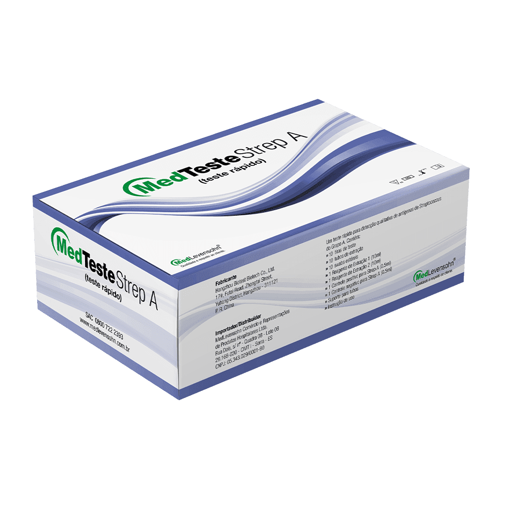 MedTeste Strep A - Teste Rápido - MedLevensohn