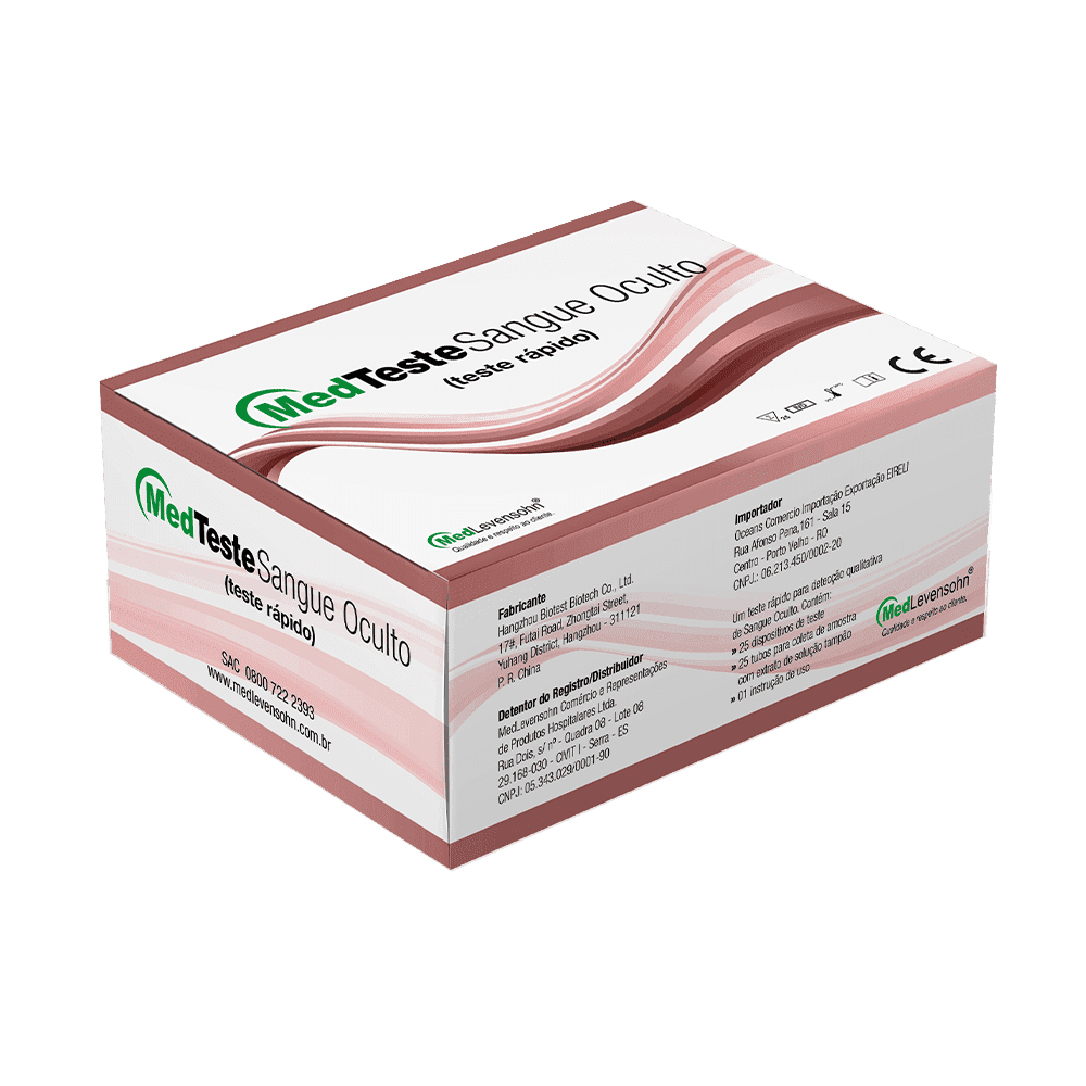 MedTeste Sangue Oculto - Teste Rápido - MedLevensohn