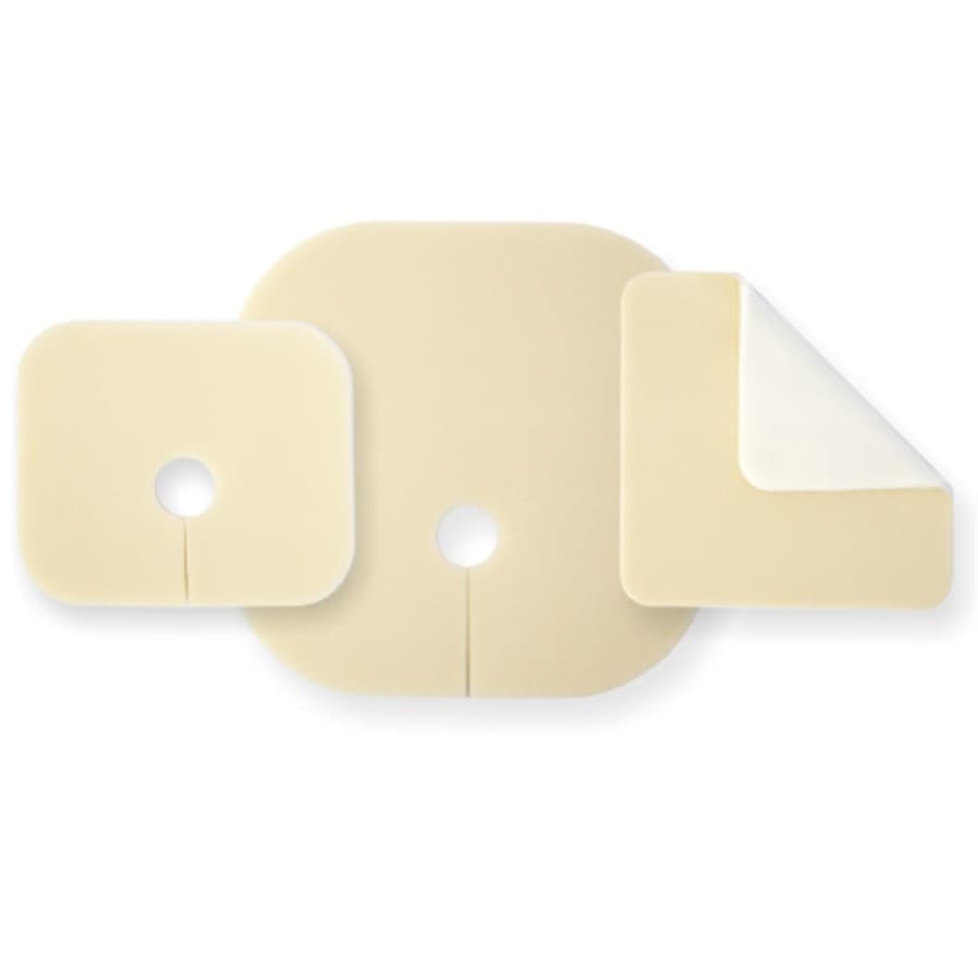 Curativo em Espuma de Poliuretano Não Adesivo 6cm x 7cm (Traqueo - Portal do Médico