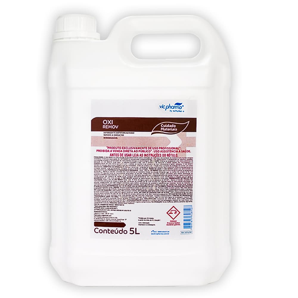 Detergente Antiferruginoso Oxi Remov 5000ml Vic Pharma - Portal do Médico