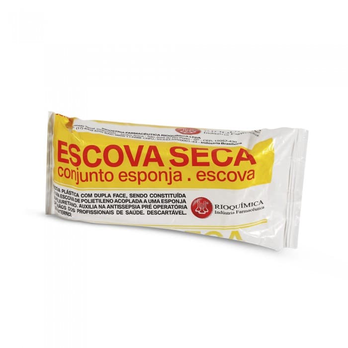 Escova Seca Para Assepsia De Mãos E Braços Rioquímica - Portal do Médico