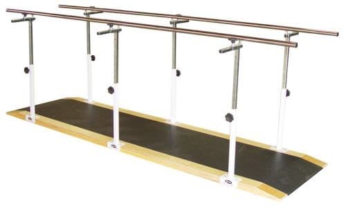 Barra Paralela Simples 3m - Aço Pintado - Portal do Médico