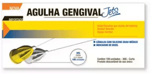 Agulha Gengival C/100 Un Injecta (0,3x25mm(Curta)) - Portal do Médico