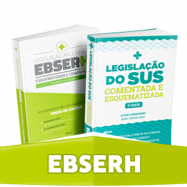 Combo preparatório para concursos EBSERH (Legislação do SUS + Legislação aplicada à Ebserh Esquematizadas e Comentadas) - Portal do Médico