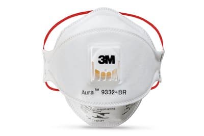Máscara Respiratória Valvualada Aura 9332+Br (Pff3) 3m - Portal do Médico