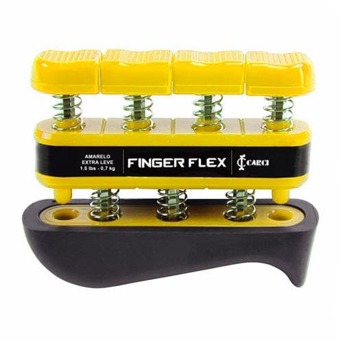 Fingerflex Exercitador De Mão Carci (Amarelo-Extra-Leve) - Portal do Médico