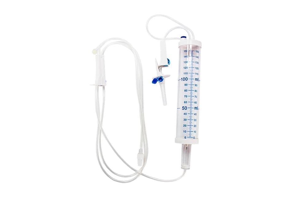 Equipo Microgotas Bureta C Camara Graduada 150ml Descarpack - Portal do Médico