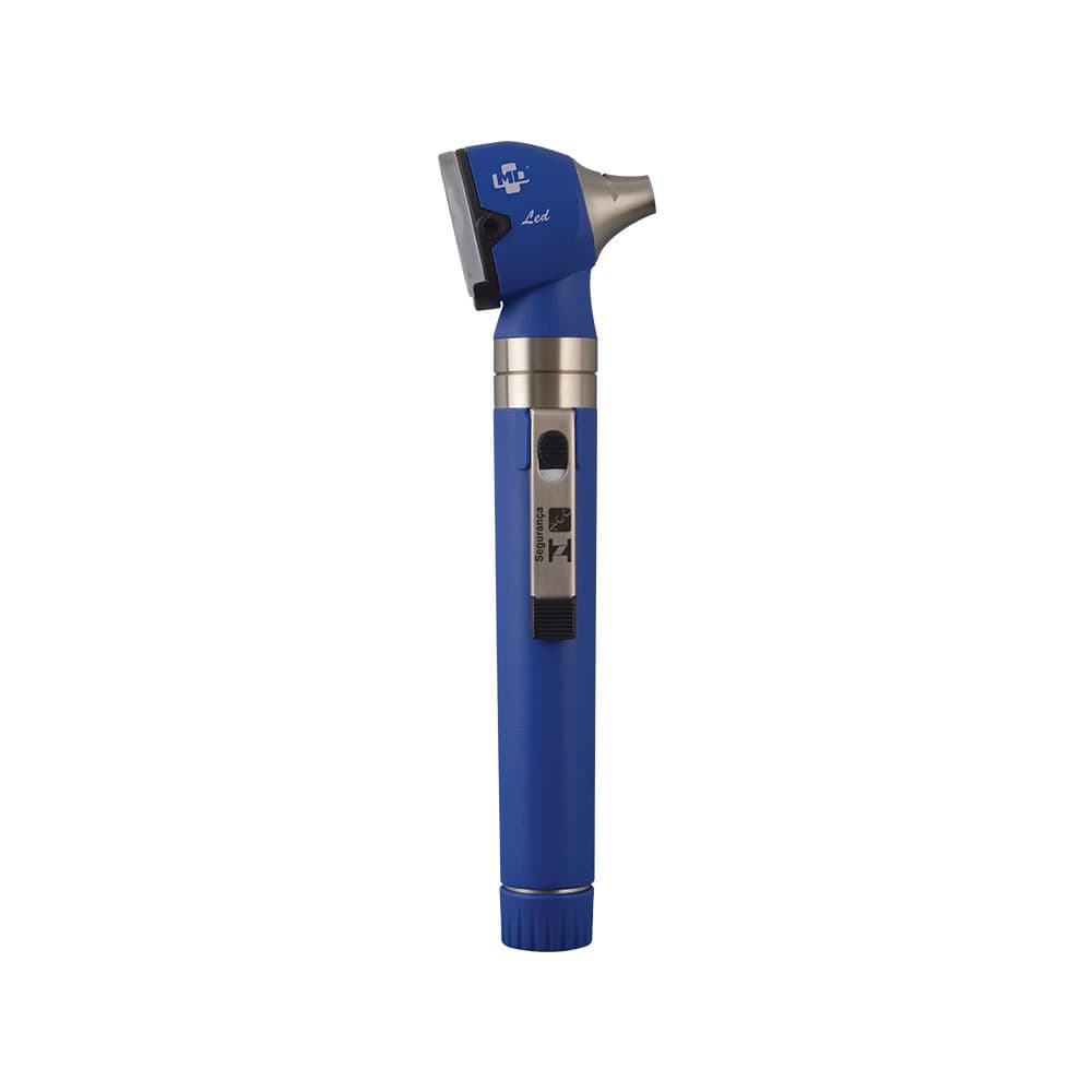 Otoscópio MD Omni 3000 LED com Estojo Macio Azul - Portal do Médico