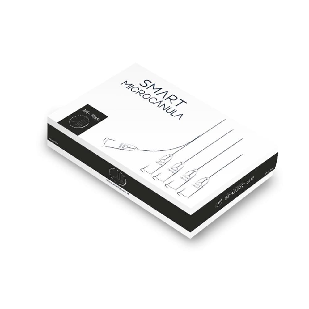 Smart Microcânula Metálica Estéril 10un Smart Gr (22g-70mm) - Portal do Médico