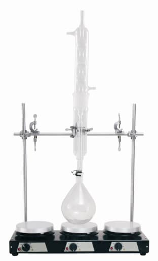 Placa Aquecedora com 3 provas em alumínio com diâmetro de 14cm - Portal do Médico