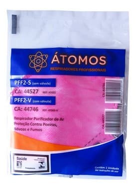 Máscara Pff2 N95 Sem Válvula Cor Rosa Com Inmetro Ca: 44527 - Portal do Médico