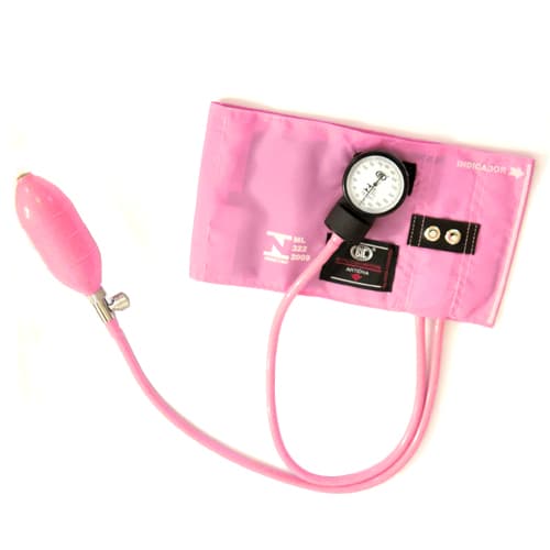 Aparelho De Pressão Nylon Metal Bic (Rosa-Sem-Esteto) - Portal do Médico
