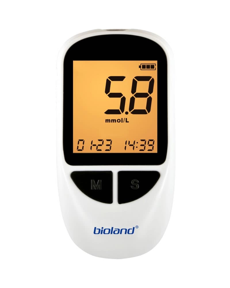 Medidor De Glicose Mod G-500 Bioland - Portal do Médico