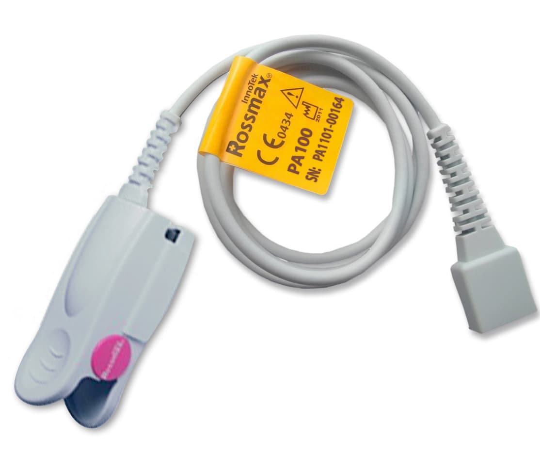 Sensor De Oximetria Reutilizável Clip Adulto Do SA210 - Portal do Médico