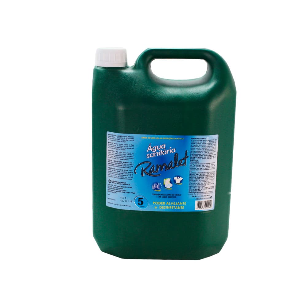 Água Sanitaria 5 Litros Ramalet Condesp - Portal do Médico