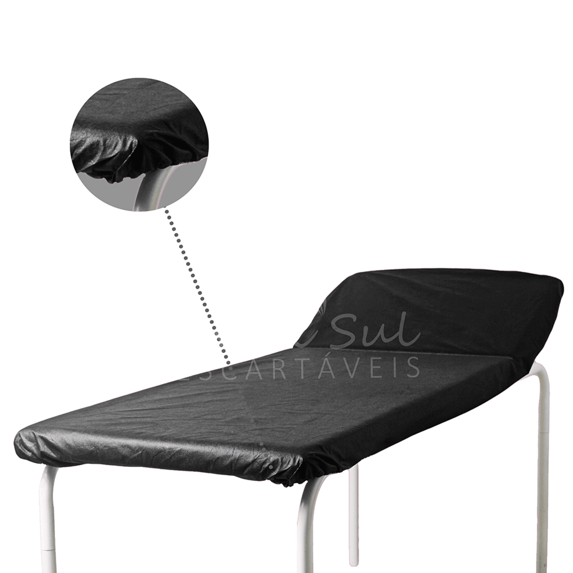 LENC PRETO 220X110 C/ ELAST 40G C/5 DESTAK SUL - Portal do Médico