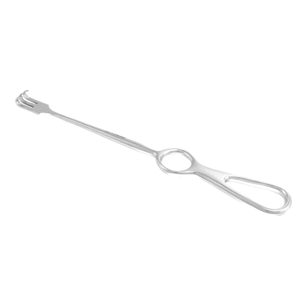 Afastador Volkmann C/ Dentes Finos Aço Inox Abc (22cm/3-Dentes) - Portal do Médico