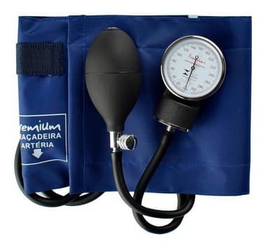 Esfigmomanômetro Premium Adulto - Azul - Portal do Médico