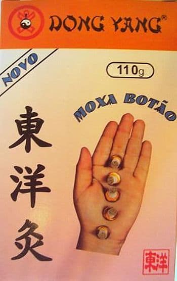 Moxa Botão Com Adesivo C/225 Un 300g Dong Yang - Portal do Médico
