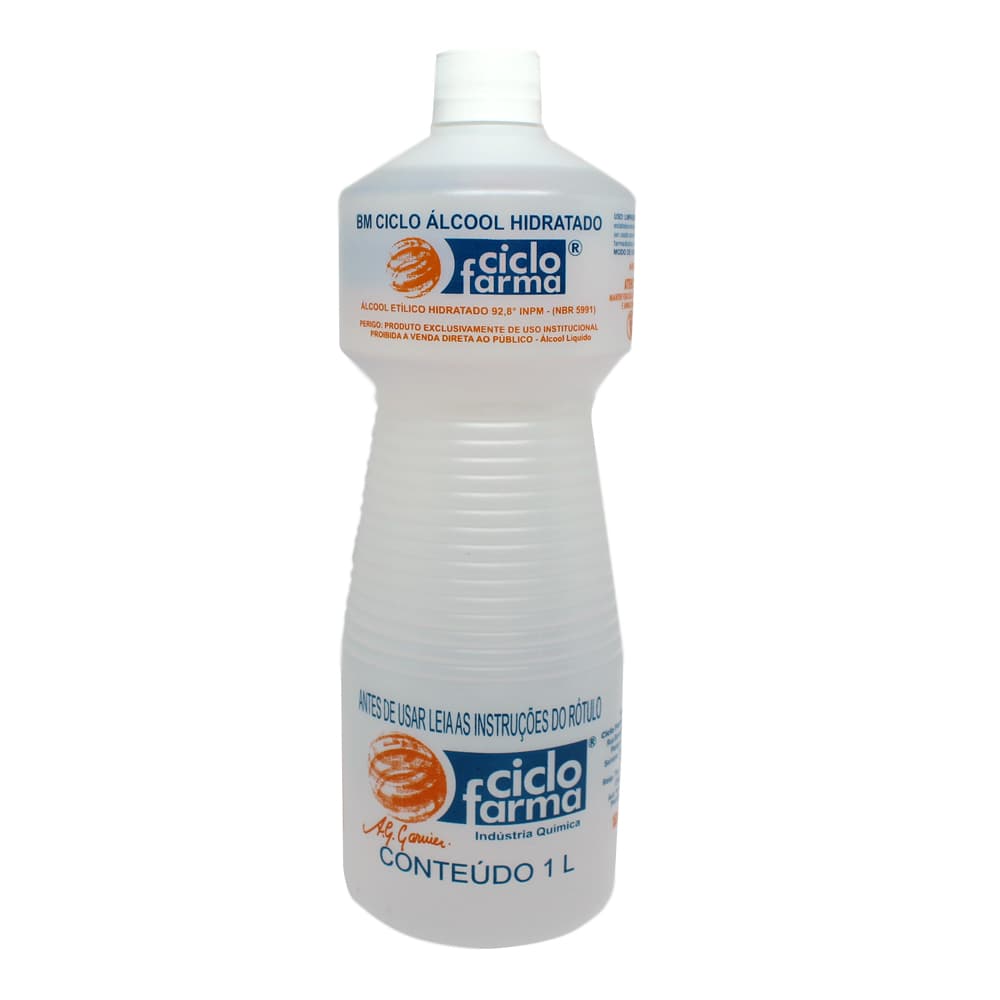 Álcool Líquido 1000ml Graduação 92,8% Ciclo Farma - Portal do Médico