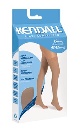 Meia Suave Compressão 7/8 Renda S/Ponteira Kendall (G) - Portal do Médico