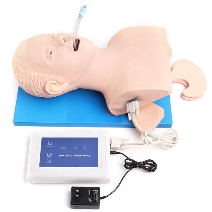 Cabeça para Intubação Adulto com Painel Eletrônico e Bolsa de Transporte - Portal do Médico