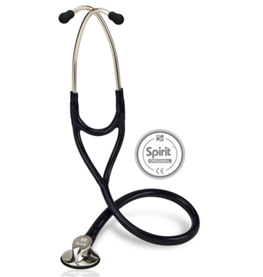Estetoscópio Cardiol Master Preto - Spirit - Portal do Médico