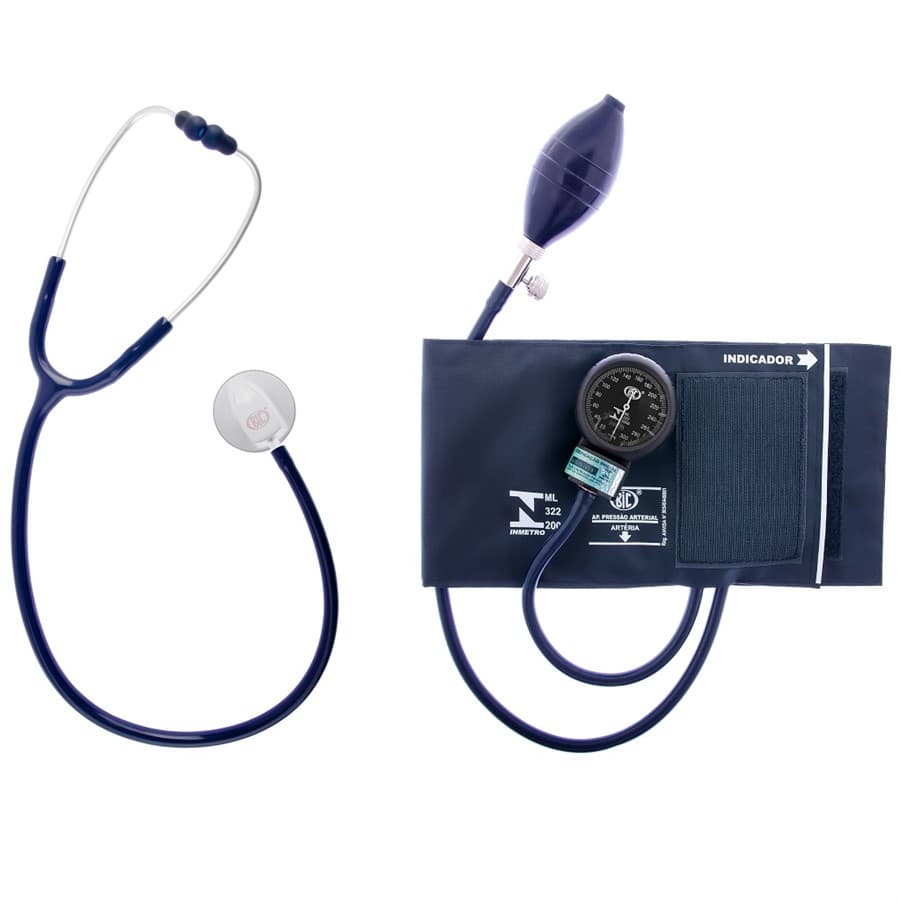 Aparelho de Pressão Esfigmomanômetro Adulto Nylon Velcro e - Portal do Médico