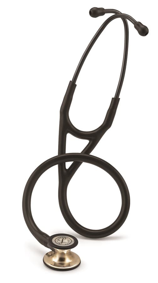 Estetoscópio Littmann Cardiology IV Preto Champagne 6179 - 3M - Portal do Médico