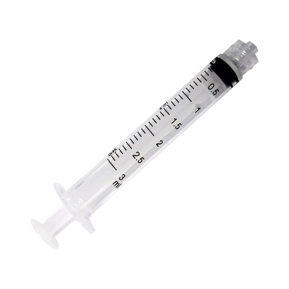 Seringa Hipodérmica Estéril Luer Lock Sem Agulha Sr (03ml) - Portal do Médico