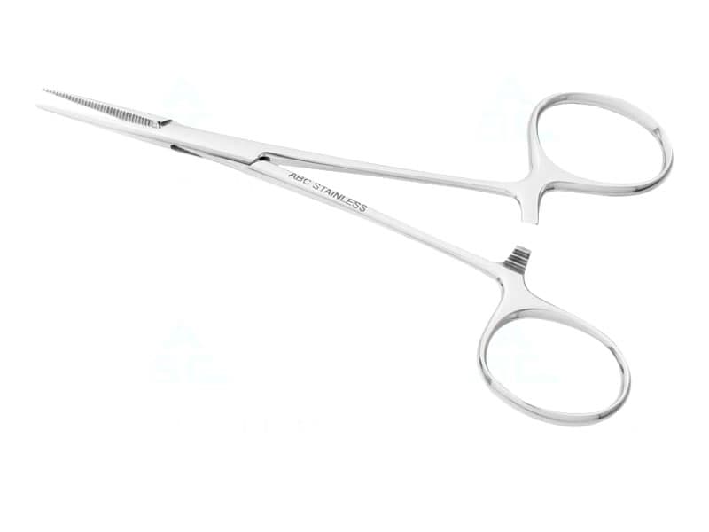 Pinça Hemostática Halstead Mosquito Reta Em Aço Inox Abc (12cm) - Portal do Médico