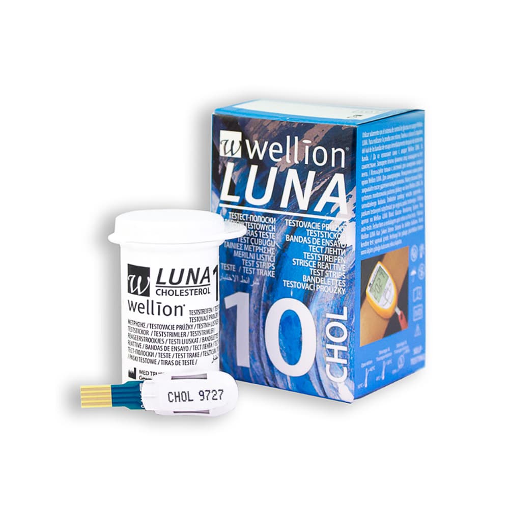 Tiras Reagentes Em Frasco P/Teste De Colesterol C/10 W-Luna - Portal do Médico
