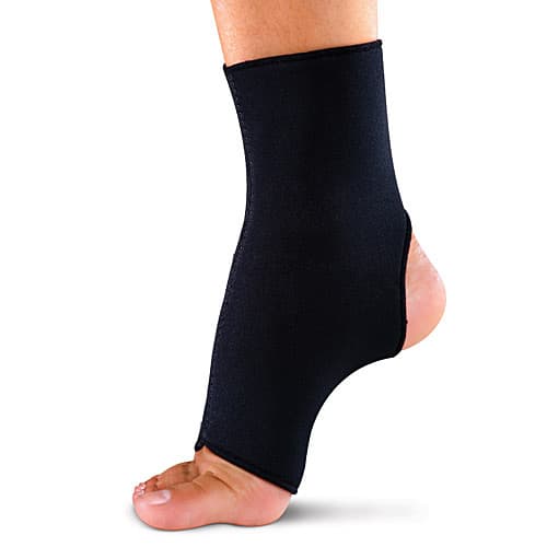 Tornozeleira Ortopédica Longa Bilateral Em Neoprene Ortoplus (M) - Portal do Médico