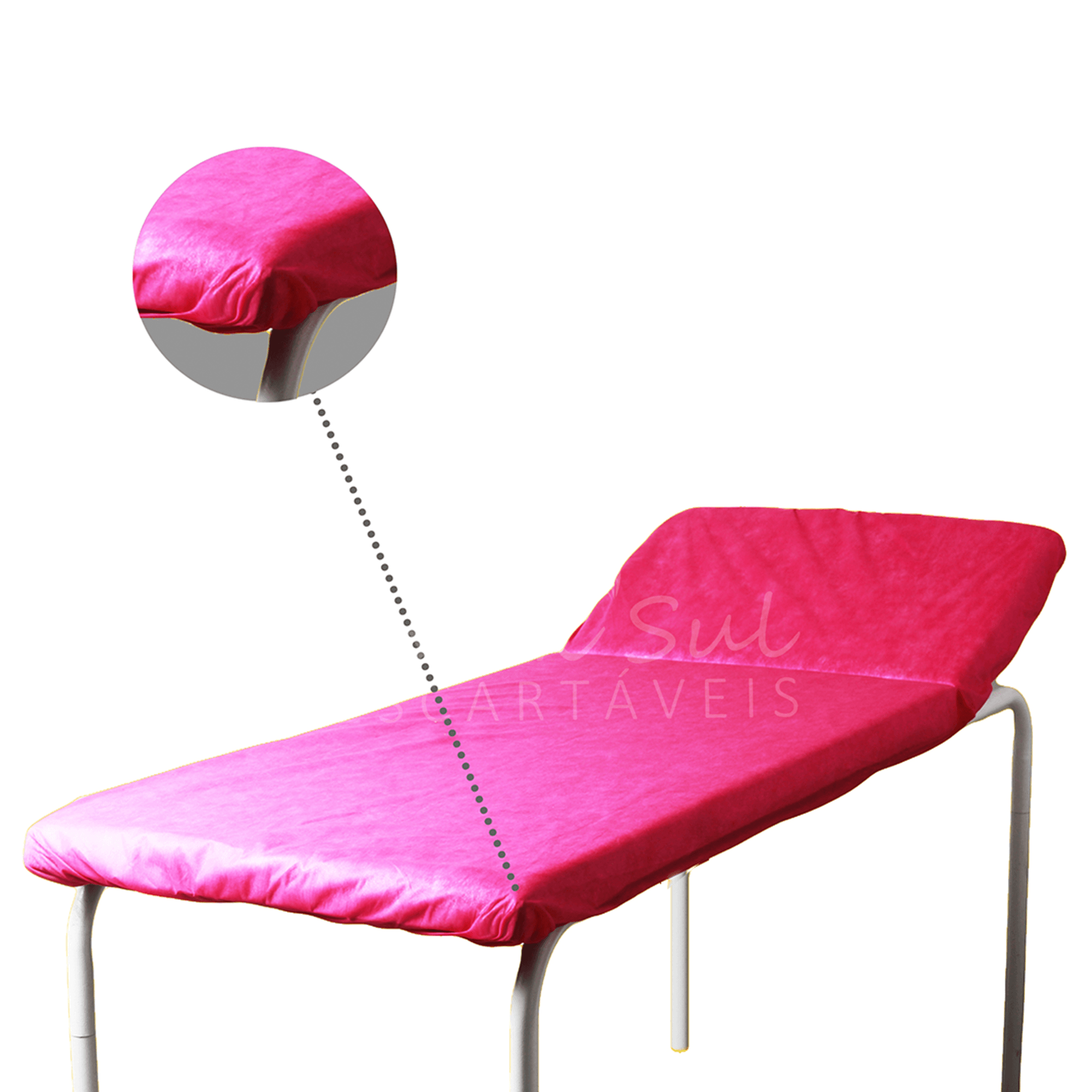 LENC PINK 210X90 C/ ELAST 40G C/5 DESTAK SUL - Portal do Médico