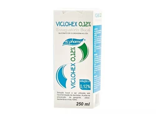 Clorexidina Viclohex 0,12% Enxaguató Bucal Vic Pharma (250ml) - Portal do Médico