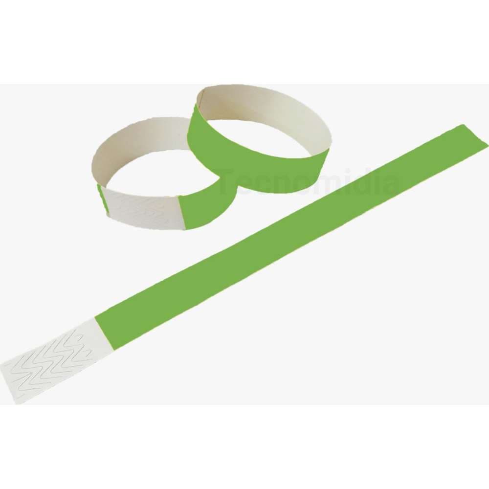 1000 Pulseiras verdes para controle de acesso Med - Portal do Médico