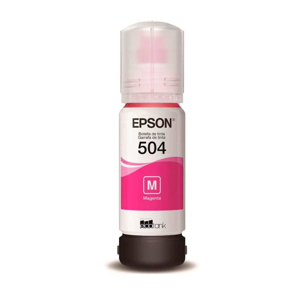 Refil De Tinta Ecotank 504 70ml Magenta Epson - Portal do Médico