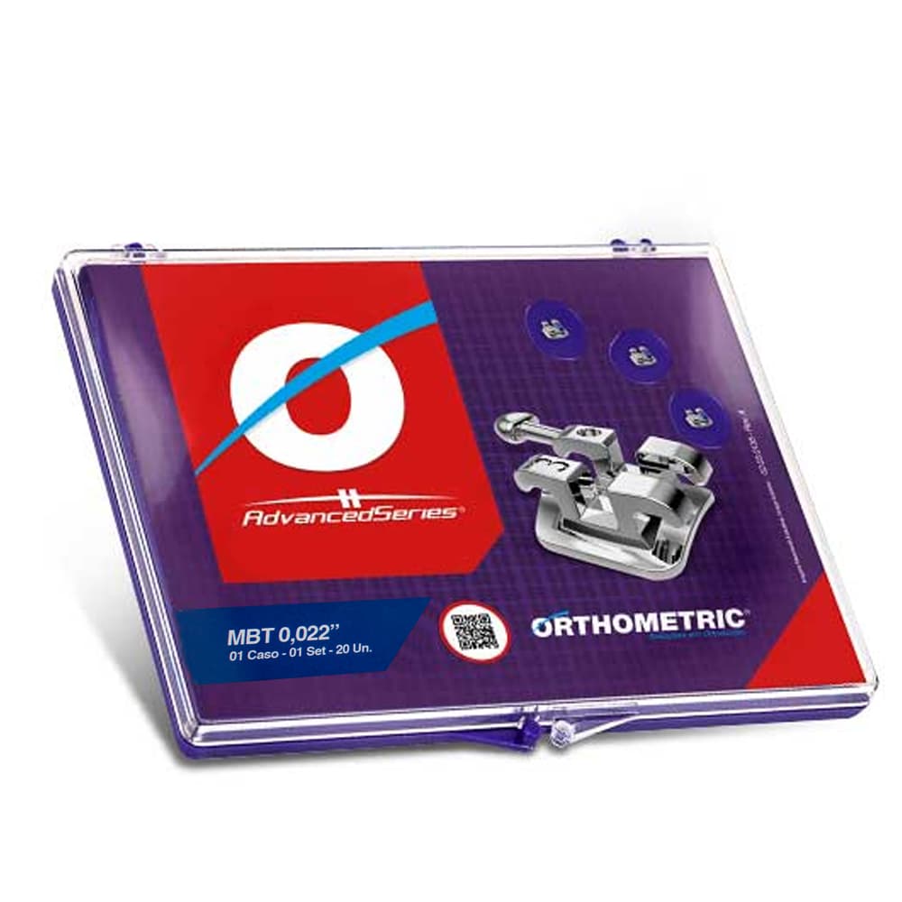 Braquete Metalico Advanced Series Mbt 0,022 C/1 Caso - Portal do Médico
