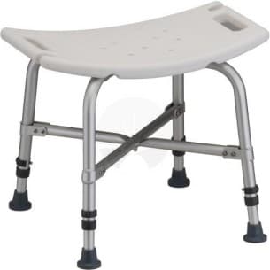 Banqueta Para Banho C/Regulagem (220kg-Sem-Encosto) - Portal do Médico