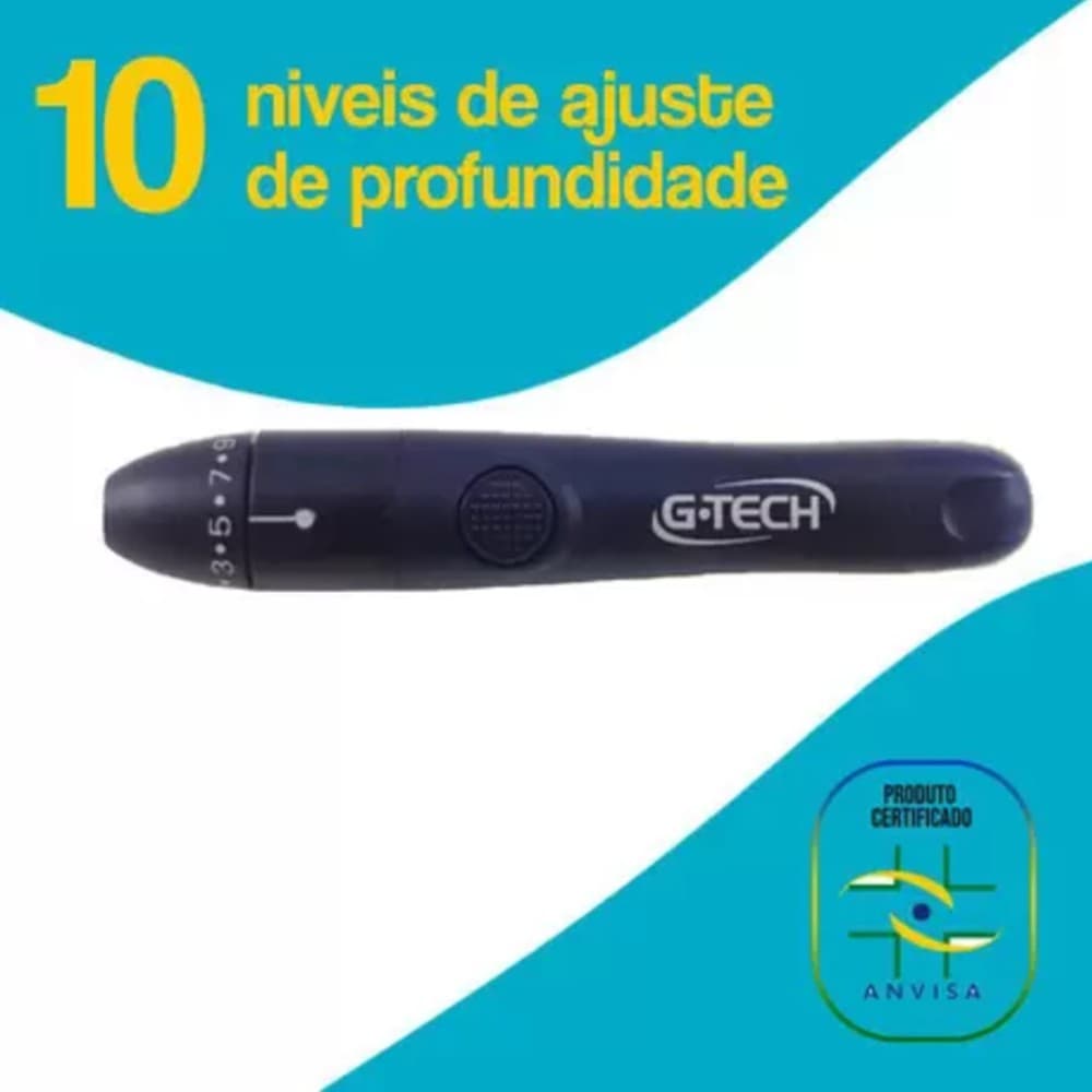 Caneta Lancetadora G-Tech Comfort - Portal do Médico